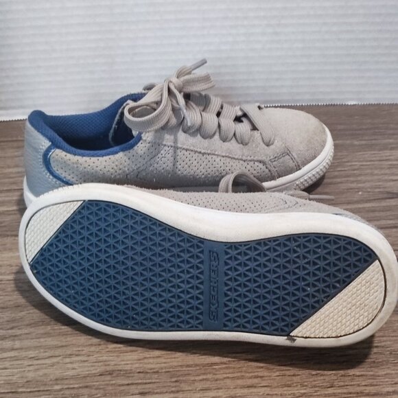 Skechers Metro Wave sneakers grey suede boys size 12 - Picture 9 of 11